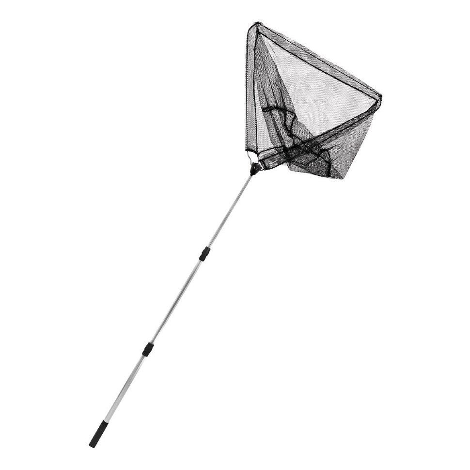 Подсачек телескопический Helios 60х200 см терилен HS-CB-360200-GM-Т , 